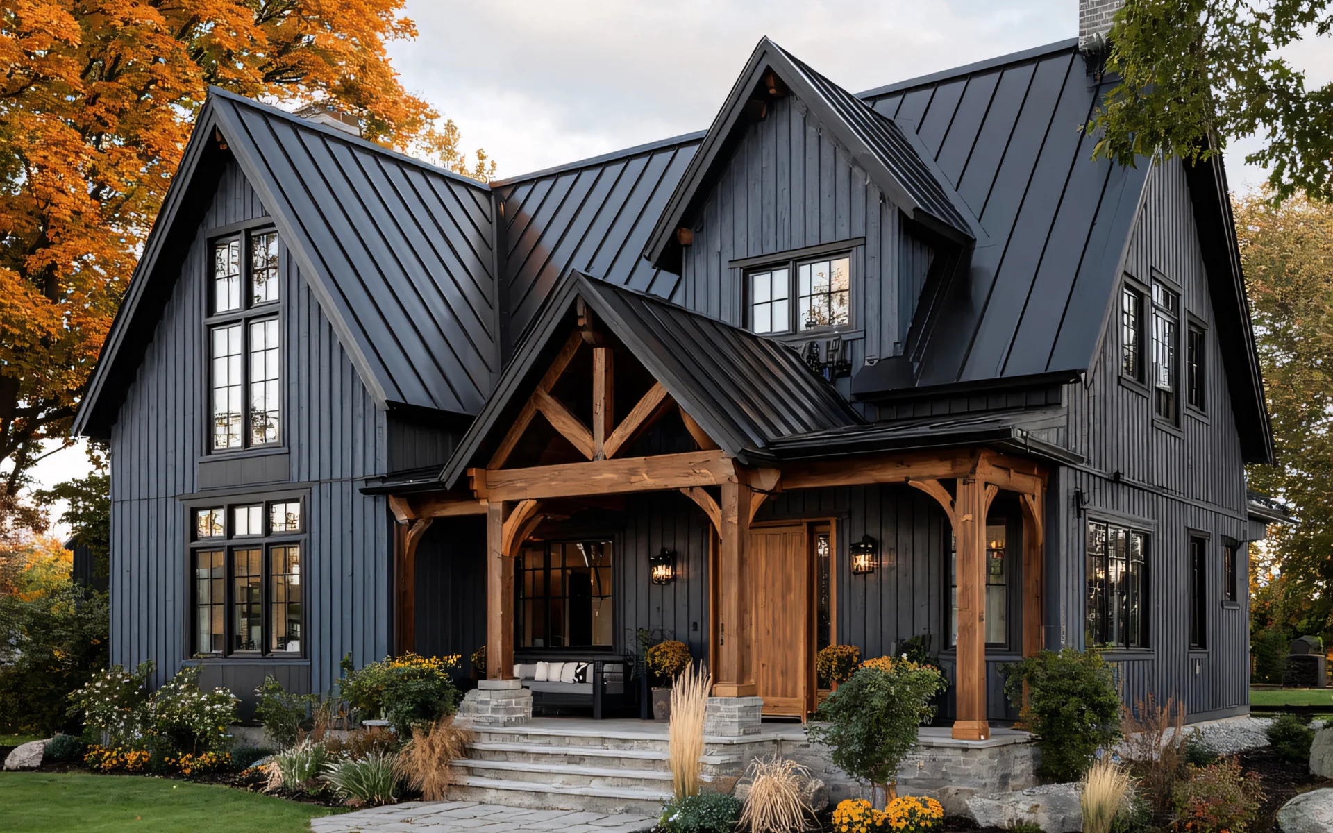 Premium residential exterior painting and architectural finish
