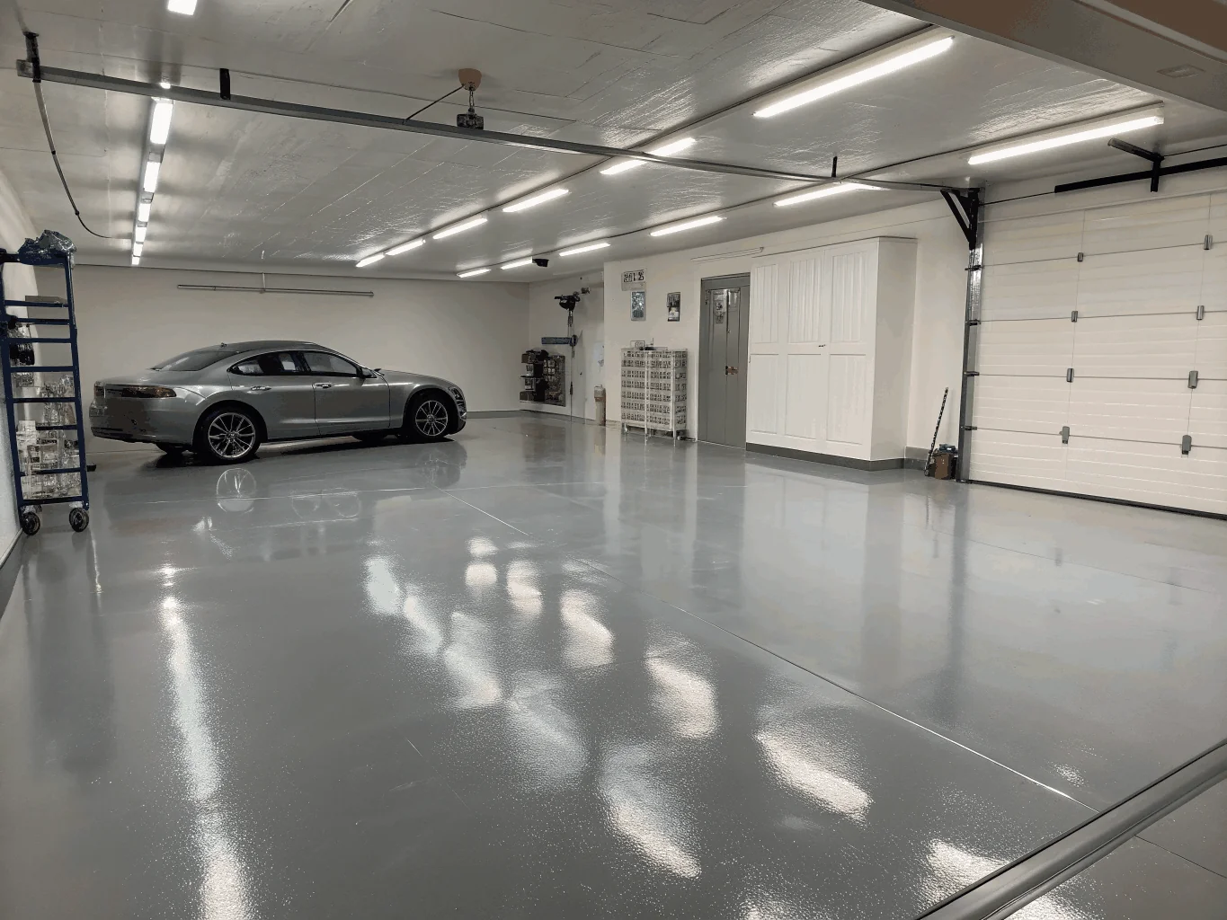 Residential garage floor coating by Paint Pros
