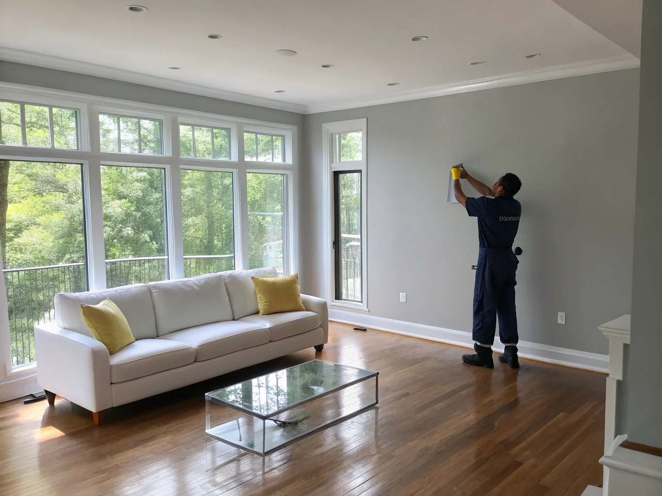Residential interior painting by Paint Pros