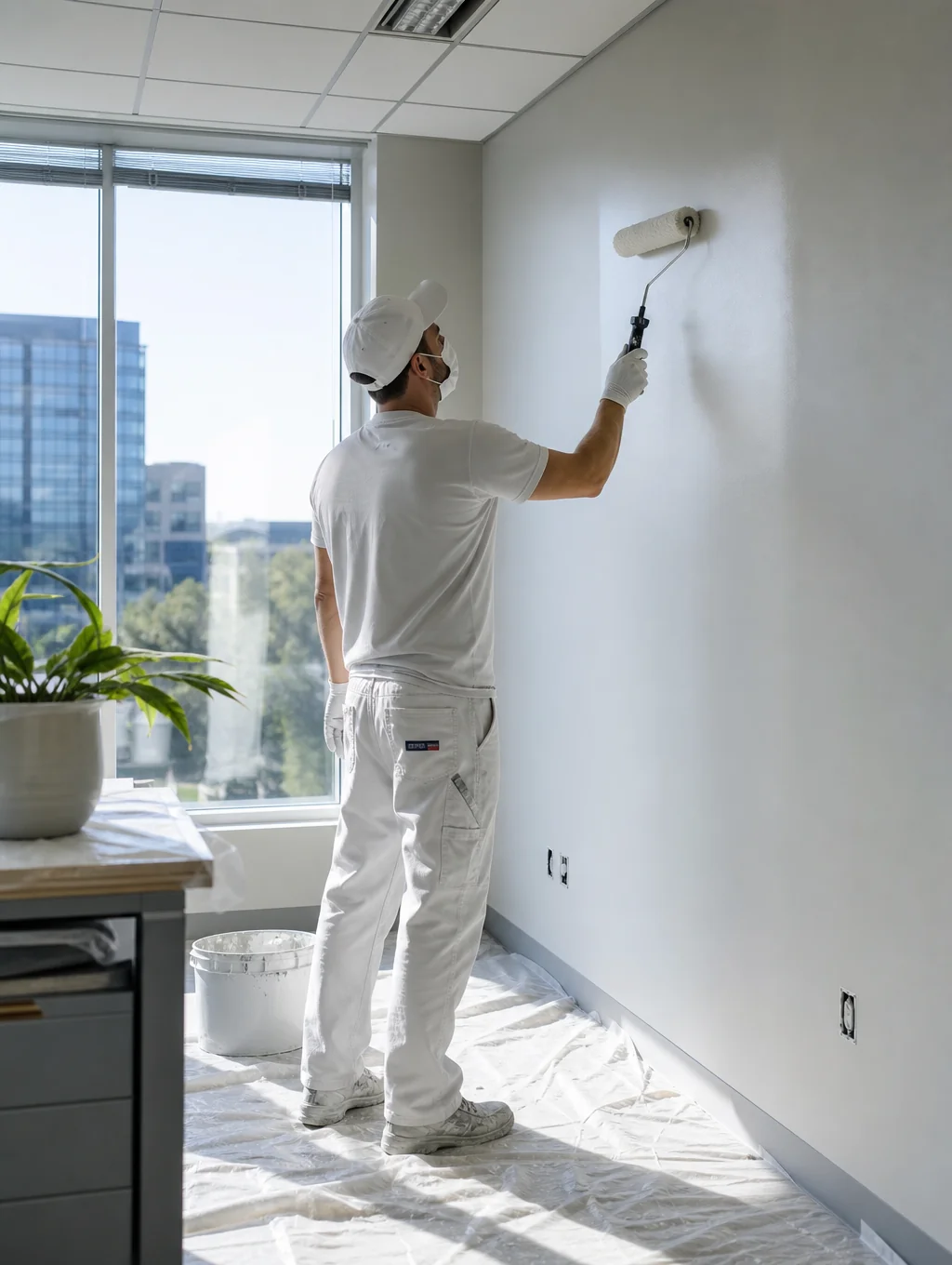 Paint Pros residential painting and finish work